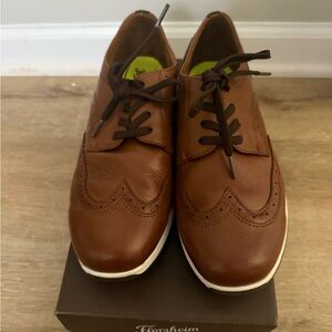 Boys Brown Wingtip Casual Oxford size 7